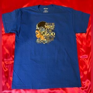 Royal Blue Faith Shirt